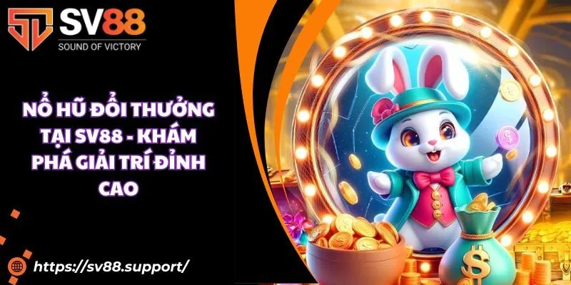 Nổ hũ đổi thưởng tại SV88 - Khám phá giải trí đỉnh cao